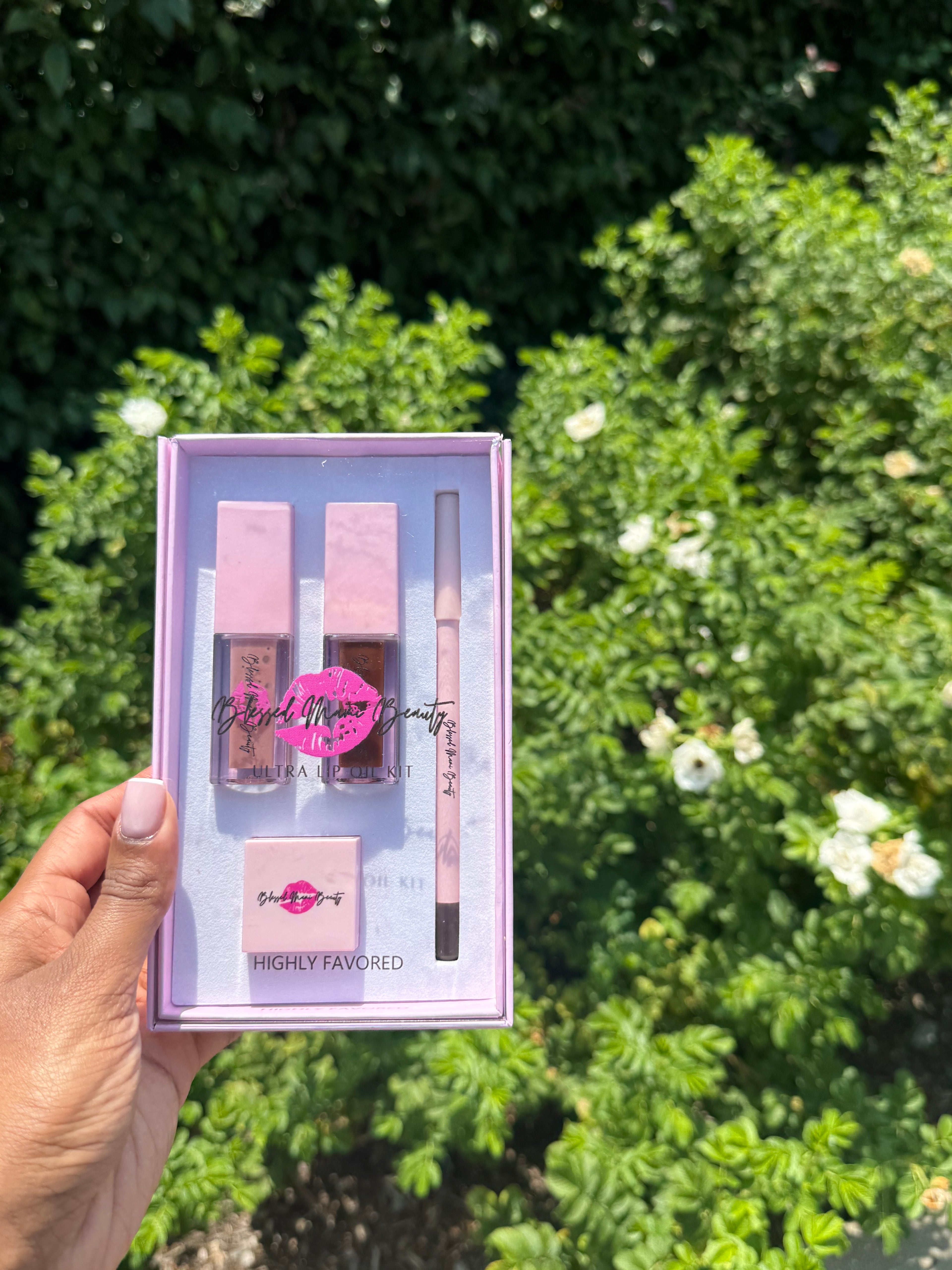 Highly Favored Ultra Lip Oil Kit ❤︎₊ ⊹